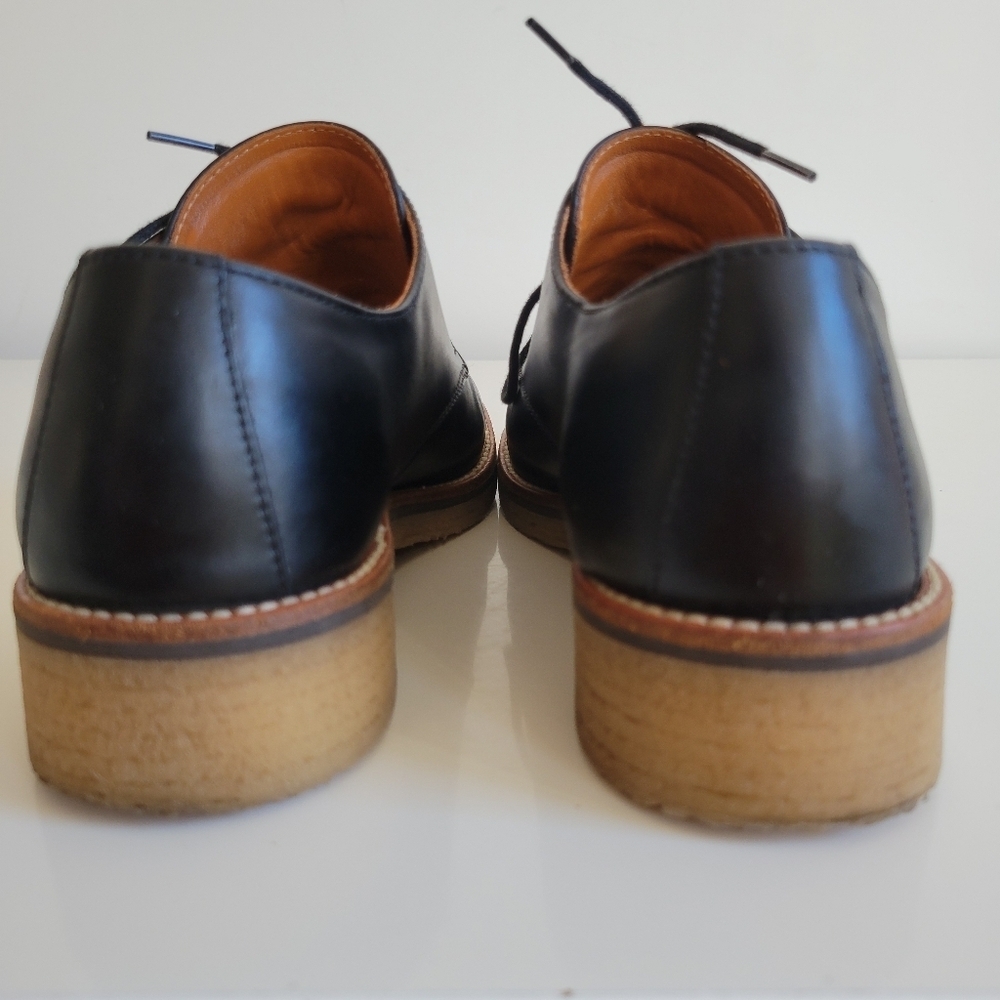 Everlane Womens The Brixton Lace-up Black Oxfords Black in 7.5 - Picture 10 of 12